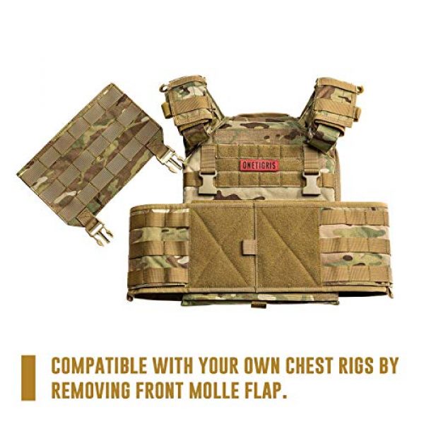 OneTigris Airsoft Tactical Vest 3 OneTigris Multicam Airsoft Vest & Low Profile Tactical Vest