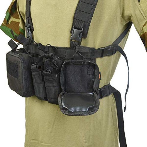 BGJ Airsoft Tactical Vest 4 BGJ CS Match Wargame TCM Chest Rig Airsoft Tactical Vest Military Pack Magazine Pouch Holster Molle System Waist Men Nylon