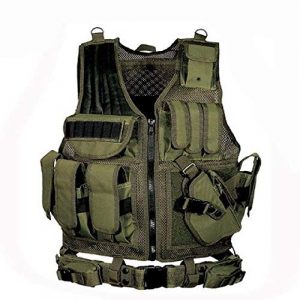 BGJ Airsoft Tactical Vest 1 BGJ Military Equipment Tactical Vest Police Training Combat Armor Gear Army Paintball Hunting Airsoft Vest Molle Protective Vests