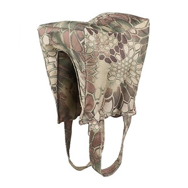 SUNRIS Rifle Stock Support Bag 1 SUNRIS Camouflage Shooting Sandbag Front Rear Rifle Target Rest Bag Hunting Sand Gun Support Bean Bag -Unfilled