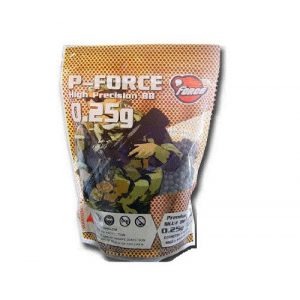 P-Force Airsoft BB 1 P-Force Super Premium 4,000 .25g Airsoft BB's (Black)