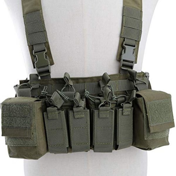 Tactical Area Airsoft Tactical Vest 3 CS Vest Multi-Functional Tactical Vest Breathable and Quick Release Lightweight Vest