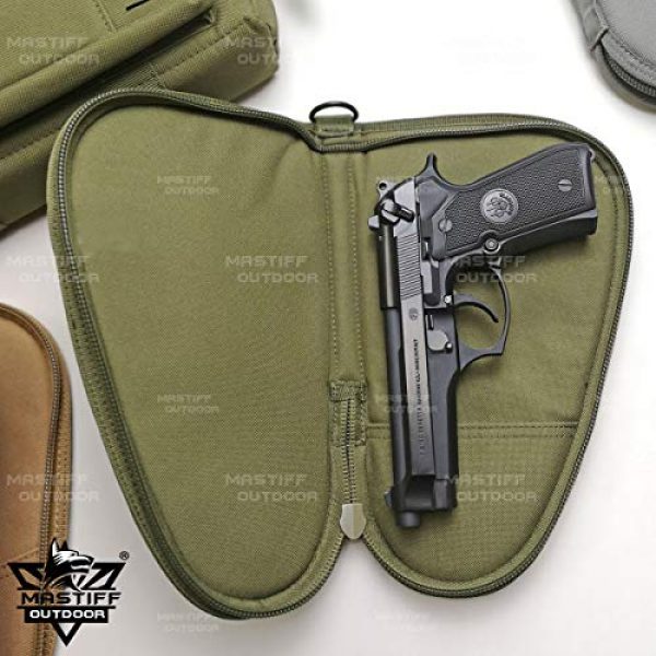 Mastiff Outdoor Pistol Case 3 Mastiff Outdoor Pistol Handgun Padded Case Hunting Shooting Range Sports Transport
