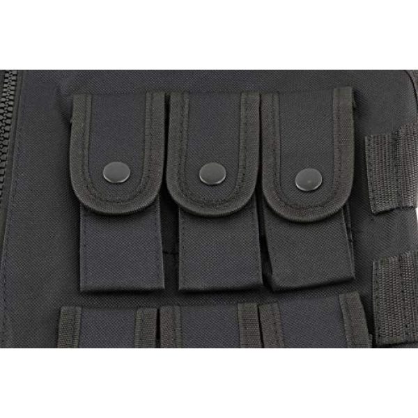Sutekus Airsoft Tactical Vest 6 Sutekus Tactical Vest for Outdoor Paintball Airsoft Game Combat Training & Costume