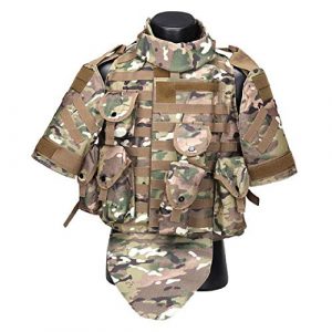 BGJ Airsoft Tactical Vest 1 Tactics Camouflage Vest Phantom Protective Modular Vest Body Armor Airsoft Wargame Hunting Outdoor Sports Activities
