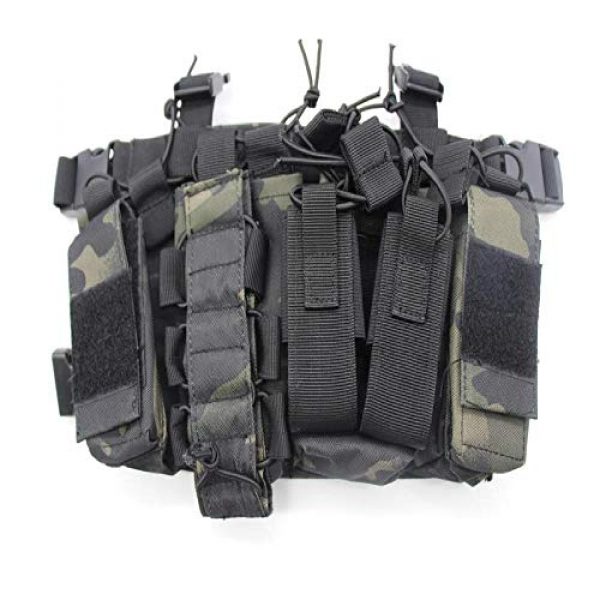 BGJ Airsoft Tactical Vest 2 BGJ Military Equipment Tactical Vest Airsoft Paintball Carrier Strike Chaleco Chest rig Pack Pouch Light Weight Heavy Duty Vest