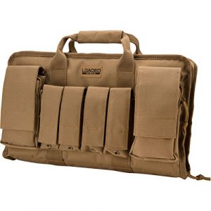 BARSKA Pistol Case 1 BARSKA Loaded Gear RX-50 Tactical Pistol Bag, 16-Inch