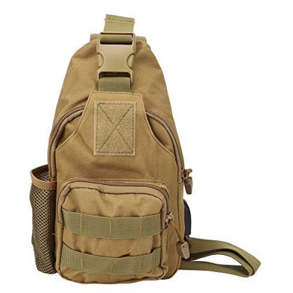 Rodipu Tactical Backpack 1 Rodipu Tactics Bag, Oxford Cloth Shoulder Bag, Practical for Camping Hiking Walking Cycling