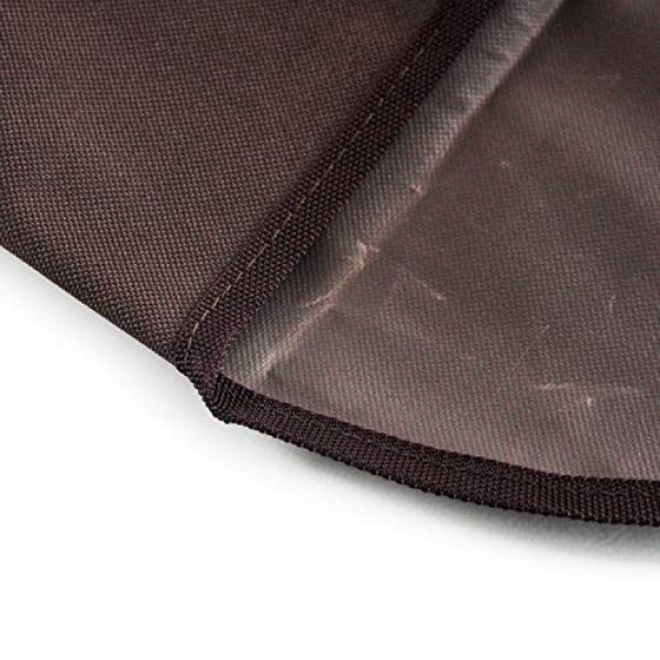 GUGULUZA Rifle Case 6 GUGULUZA Rifle Sleeve Durable Shotgun Sock Lightweight Lined Gun Cases Cover Brown Storage Bag
