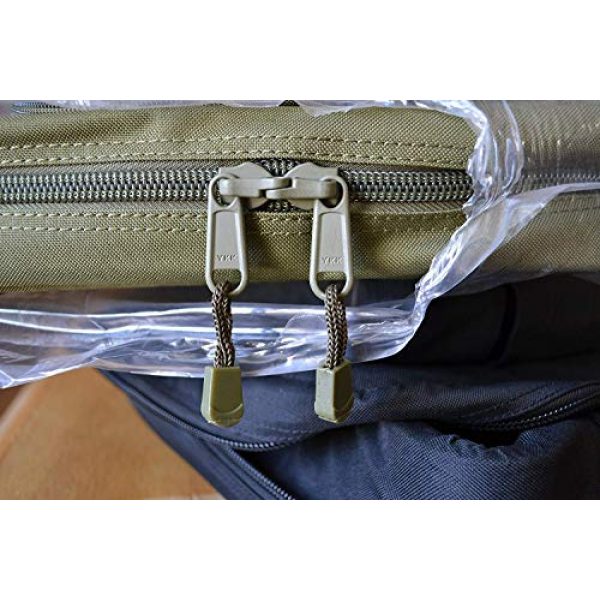 Explorer Cases Rifle Case 7 Explorer 36" 42" 46" 52" 3 Rifle Tactical Weapon Case Long Shotgun Hunting Bag Pro with YKK Zipper PAT3 Carrying Case Gun Bag Military Backpack Strapsinch