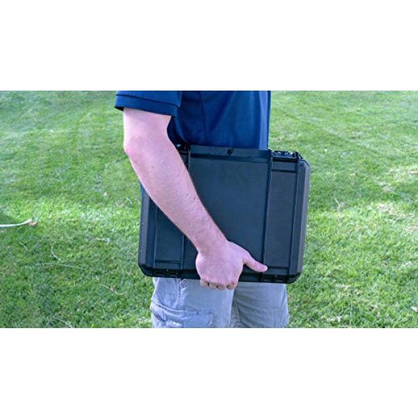 Case Club Pistol Case 5 Case Club MAC-10 Pre-Cut Waterproof Case with Silica Gel to Help Prevent Gun Rust