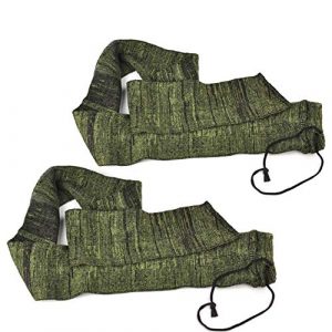 SUTON Rifle Case 1 SUTON 2PCS Rifle Sleeve 52'' Knit Gun Sock for Guns and Rifles Cover case Silicone Treated Protector
