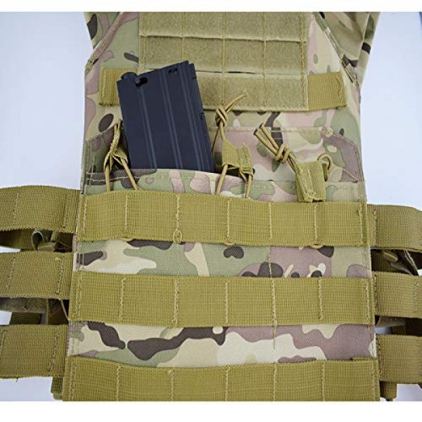 BGJ Airsoft Tactical Vest 6 Tactical Vest Hunting Body Armor Molle Plate Carrier Vest Outdoor Paintball Airsoft Vest Military Equipment