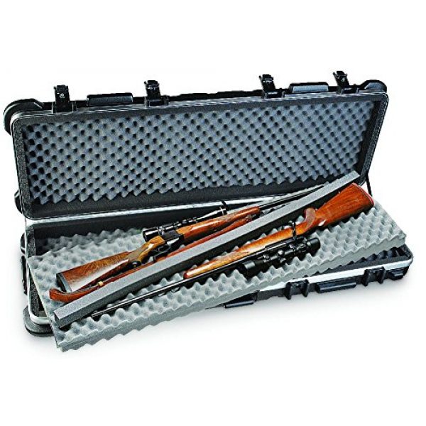 SKB Cases Rifle Case 2 SKB ATA Quad-Rifle Case, Multi, 50- Inch x 14.5- Inch x 6- Inch, Model: 2SKB-5014