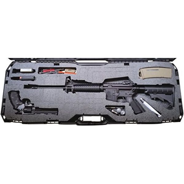Case Club Rifle Case 2 Case Club AR15 Pre-Cut Carrying Case