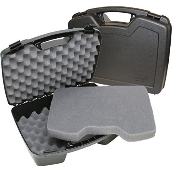 MTM Pistol Case 4 MTM Case-Gard Four Pistol Handgun Case, Black