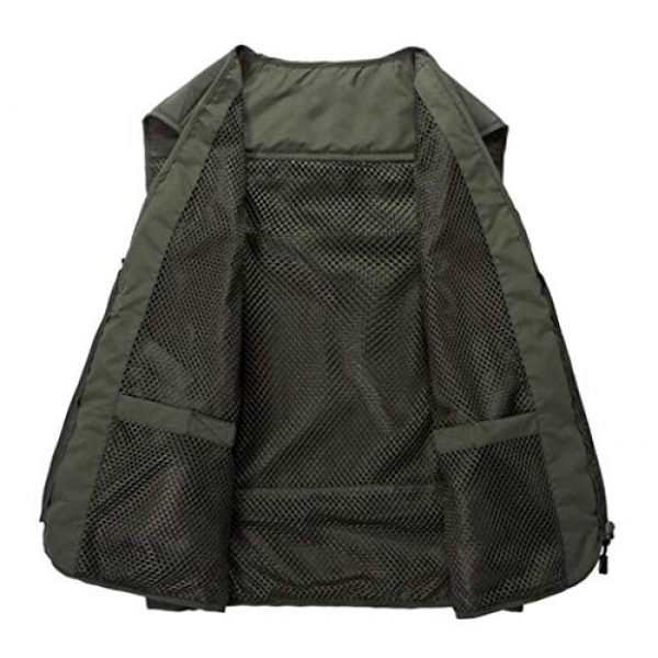 DAFREW Airsoft Tactical Vest 3 DAFREW Casual Vest Outdoor Photography Vest Four Seasons Fishing Travel Vest Grid Vest (Color : Khaki, Size : L)