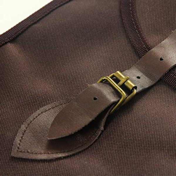 GUGULUZA Rifle Case 4 GUGULUZA Rifle Sleeve Durable Shotgun Sock Lightweight Lined Gun Cases Cover Brown Storage Bag
