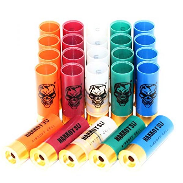 Airsoft Gang Airsoft Gun Magazine 1 Airsoft Parts APS 25pcs x12rd CO2 CAM870 MKII 870 Shotgun Cartridge Shell