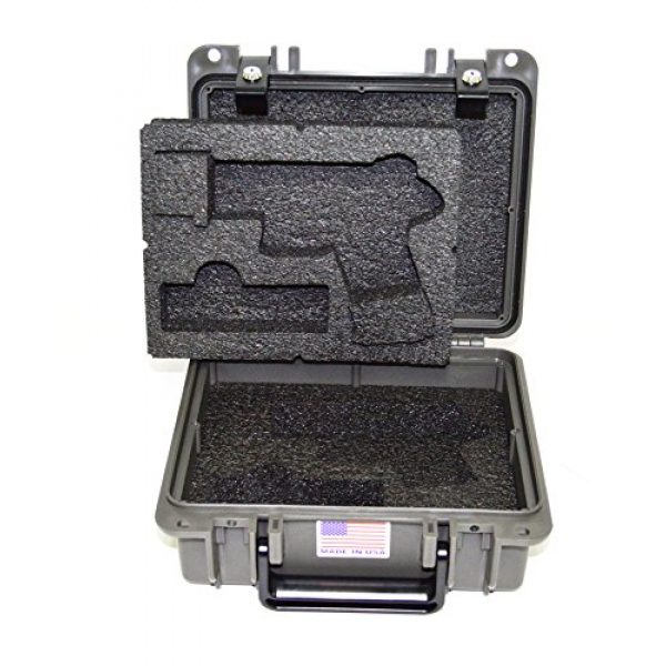 Quick Fire Cases Pistol Case 1 Quick Fire Cases QF340 MultiFit Pistol Case