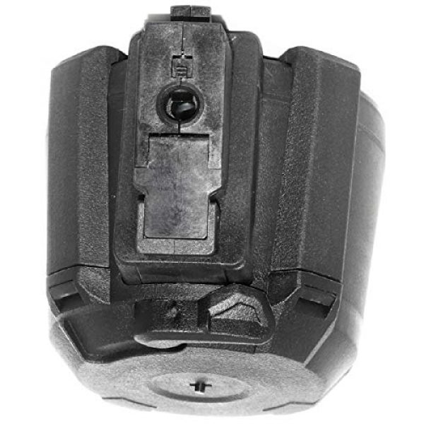 Airsoft Shopping Mall Airsoft Gun Magazine 3 Airsoft Shooting Gear Battleaxe 1400rd Sound Control Electric Drum Magazine for JG(Jing Gong), Classic Army, ICS, APS, D-Boys, CYMA, Tokyo Marui AK Series AEG Black