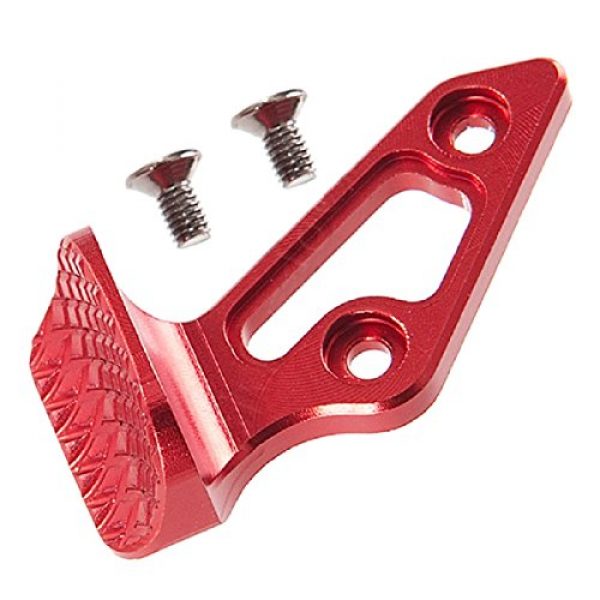 Airsoft Shopping Mall Airsoft Gun Part 1 Airsoft Shooting Gear 5KU Skidproof Thumb Rest for Marui Hi-Capa (Right) Red