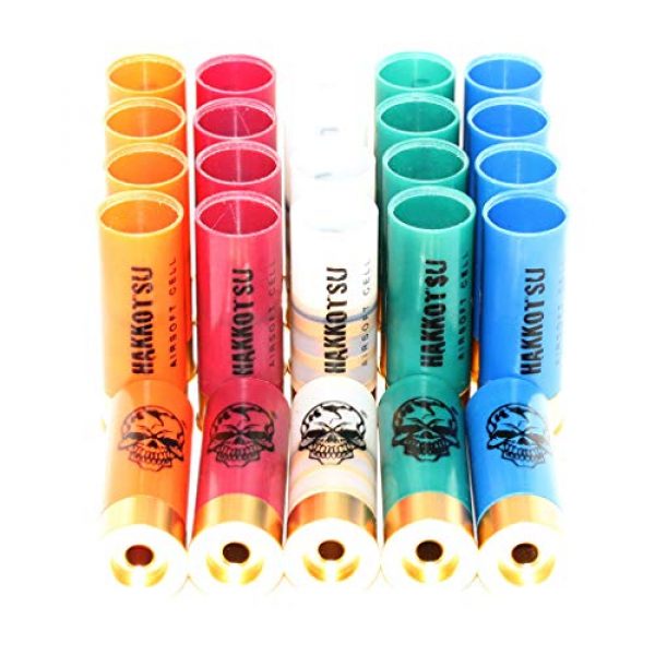 Generica Airsoft Gun Magazine 1 Generica Airsoft Spare Parts APS 25pcs x12rd CO2 CAM870 MKII 870 Shotgun Cartridge Shell
