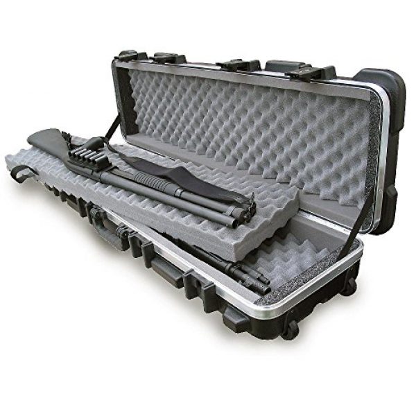 SKB Cases Rifle Case 1 SKB ATA Short Double Rifle Case, Multi, 40- Inch x 9- Inch x 6- Inch