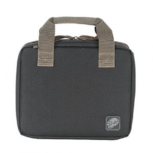 VooDoo Tactical Pistol Case 1 VooDoo Tactical 40-9100014000 Discreet Pistol Case, Slate Gray, One Size