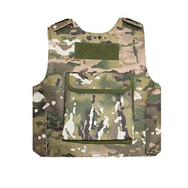 BGJ Airsoft Tactical Vest 7 BGJ Military Kids Camouflage Hunting Clothes CS Combat Equipment Tactical Army Vest Children Cosplay Costume Airsoft Sniper Uniform