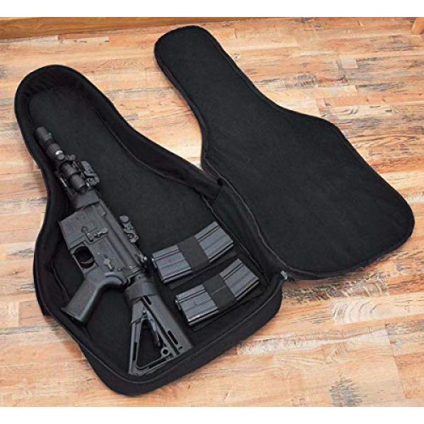 SOETAC Rifle Case 1 Hunting Tactical Rifle Bag Shooting Range Guitar Gun Case Firearm Adjustable Shoulder Backpack Gun Bag