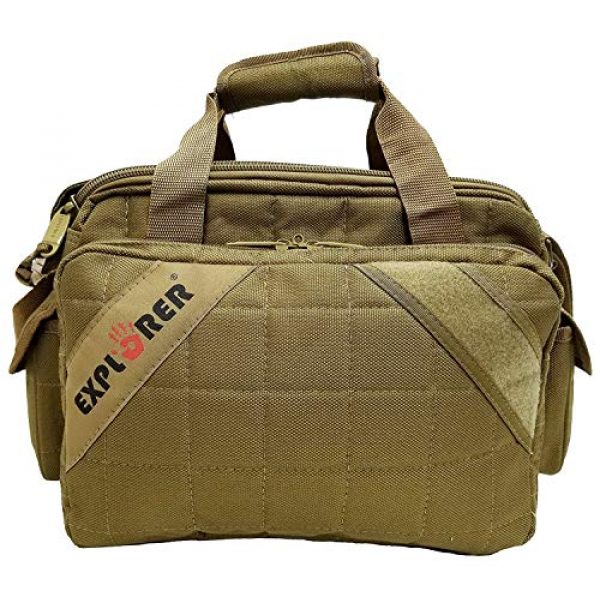 Explorer Cases Pistol Case 3 Explorer Tactical 12 Pistol Padded Gun and Gear Bag