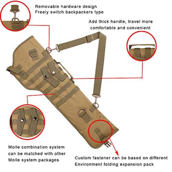 Kylebooker Rifle Case 4 Kylebooker Tactical Rifle Scabbard