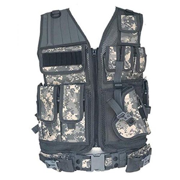 BGJ Airsoft Tactical Vest 1 BGJ Tactical Vest Airsoft Paintball Vests Molle Combat Assault Men Army CS Hunting Vest Camping Hiking Accessories