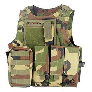 BGJ Airsoft Tactical Vest 1 BGJ Airsoft Military Shooting Vest Molle Waistcoat Armor Hunting Vest Tactical Combat Gear Wargame CS Protective Vests