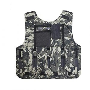 BGJ Airsoft Tactical Vest 1 BGJ Military Kids Camouflage Hunting Clothes CS Combat Equipment Tactical Army Vest Children Cosplay Costume Airsoft Sniper Uniform
