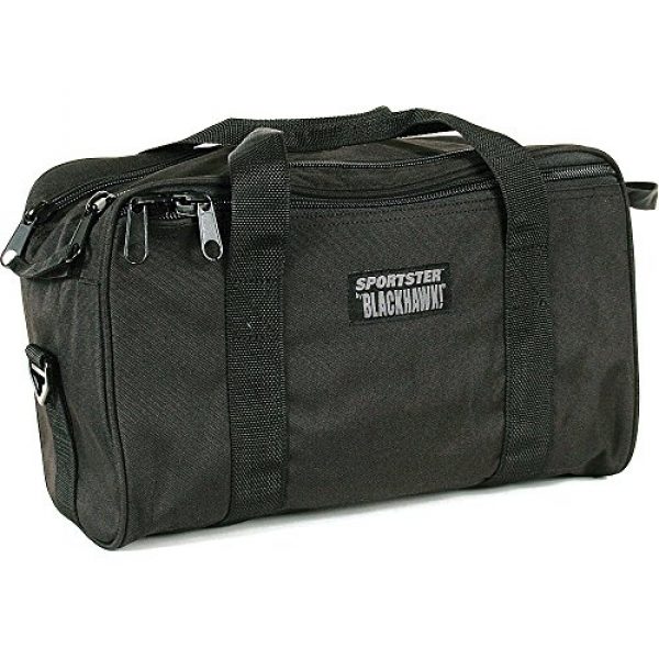 BLACKHAWK Pistol Case 1 BlackHawk Pistol Range Bag SPORTSTER Bag Black Nylon 74RB02BK