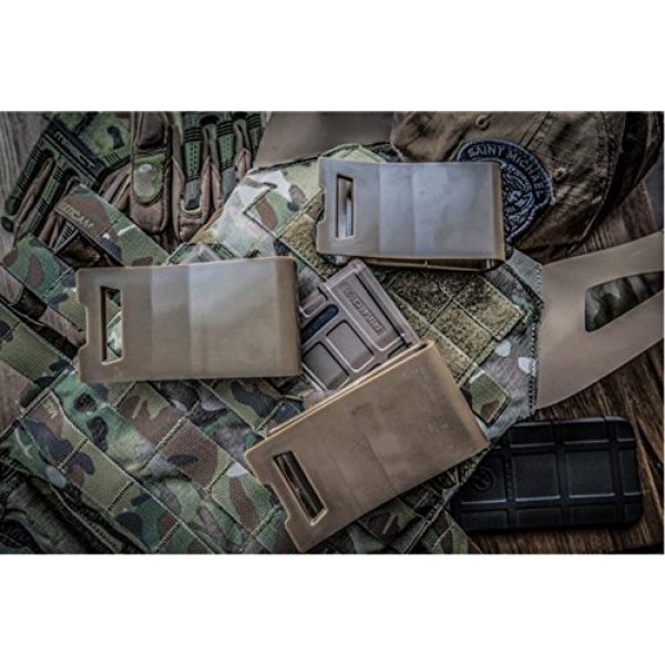 TMC Tactical Pouch 6 TMC Nylon Magazine Pouch Insert Set (CB) for Tactical Airsoft Hunting Game
