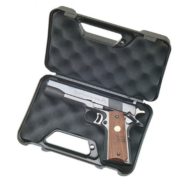MTM Pistol Case 1 MTM Case-Gard Rectangle Pocket Pistol Case, Black, Model:803-40