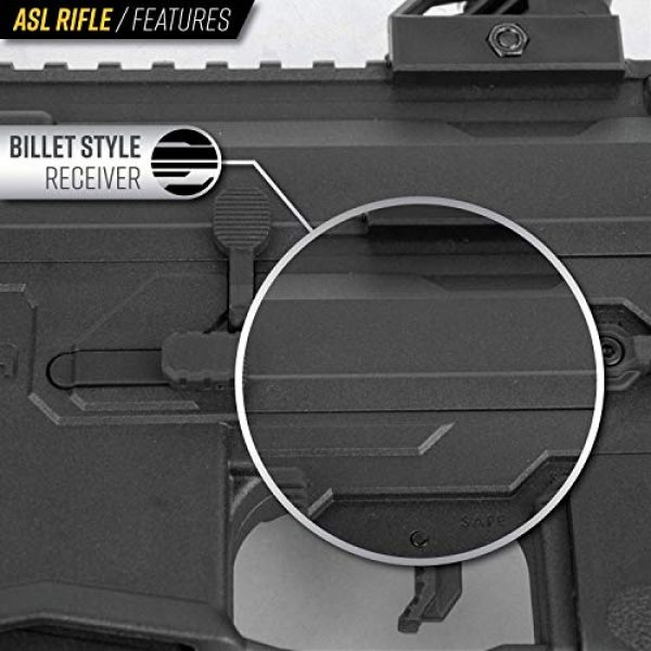 Valken Airsoft Rifle 4 Valken ASL Hi-Velocity M4 Airsoft Rifle AEG 6mm Rifle (Tango)