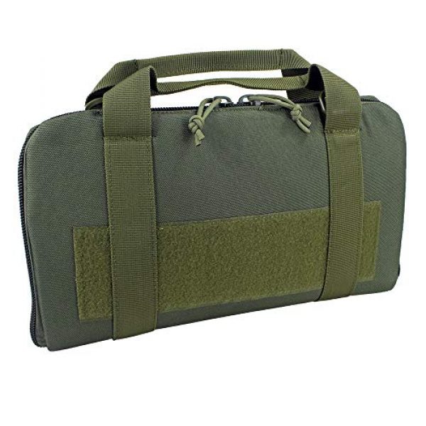 LIVIQILY Pistol Case 2 LIVIQILY Tactical Tough EVA Pistol Case Shooting Range Handgun Bag Magazine Pouch for Gun Storing Transporting