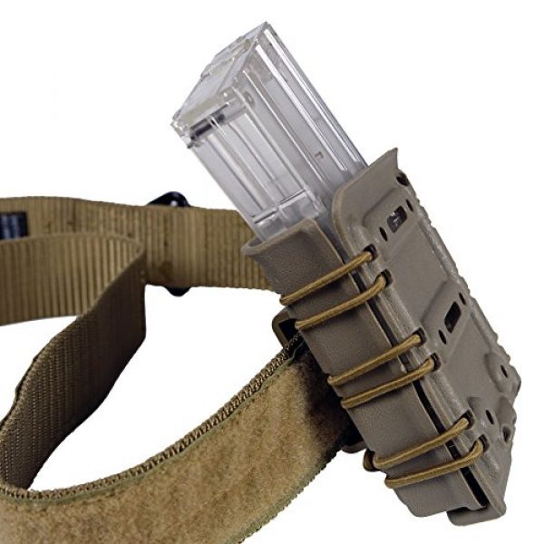 Hunting Explorer Tactical Pouch 7 Tactical MOLLE Fast Mag Pouch 7.62 Open-Top Magazine Holder for Airsoft Hunting Shooting CS Game Paintball