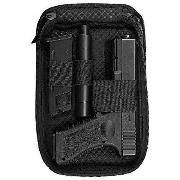 LIVIQILY Pistol Case 2 LIVIQILY Concealed Carry Pistol Cases Outdoor Tactical Holster Fanny Pack Gun Pouch Waist Pocket Hip Belt Bag Wallet for Handgun