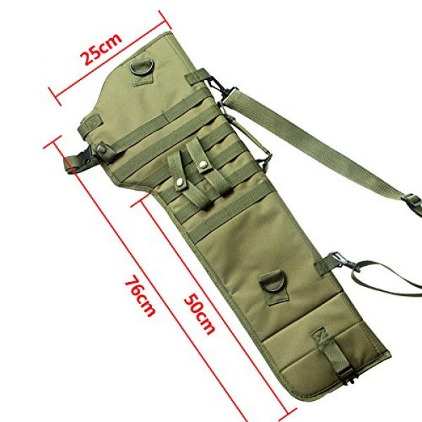 SUNRIS Rifle Case 3 SUNRIS Tactical Shotgun Rifle Scabbard Holster Long Gun Protection Carrier Shoulder Sling Backpack