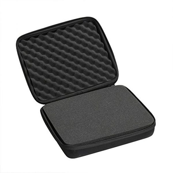 Hermitshell Pistol Case 4 Hermitshell Hard Travel Case Fits Pistol Handgun Revolver up to 8-Inch