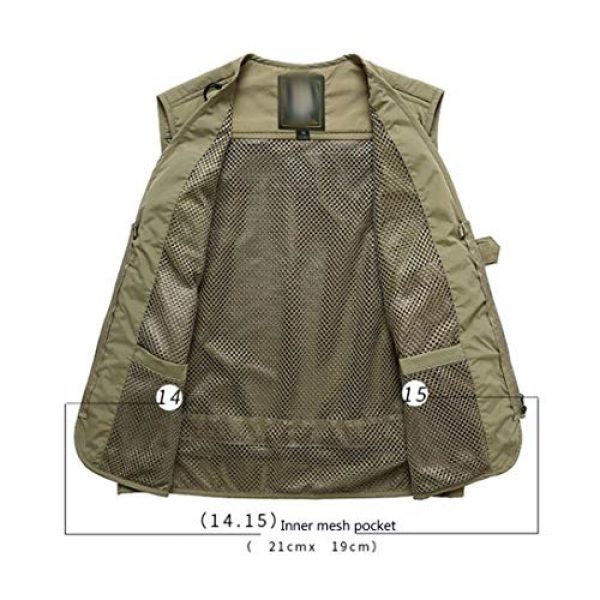 DAFREW Airsoft Tactical Vest 3 DAFREW Summer Vest Men's Quick-Drying Vest Outdoor Leisure Vest Multi-Pocket Detachable Vest (Color : Dark Blue, Size : M)