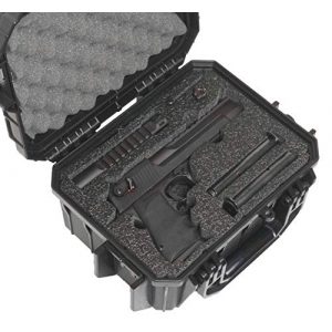 Case Club Pistol Case 1 Case Club Desert Eagle Pre-Cut Waterproof Case with Storage for 4 Extra Magazines & 1 Extra Barrel