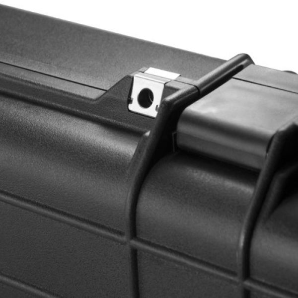 BARSKA Rifle Case 7 BARSKA BH12158 Loaded Gear AX-500 53" Watertight Protective Hard Rifle Case with Wheels and Foam, Black