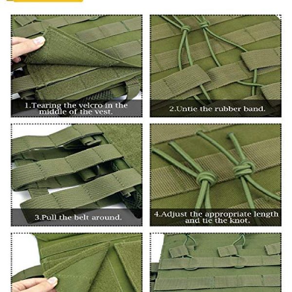 BGJ Airsoft Tactical Vest 2 BGJ Tactical JPC Vest Molle Plate Carrier Military Vest Airsoft Paintball CS Game Hunting Outdoor Protective Equipment