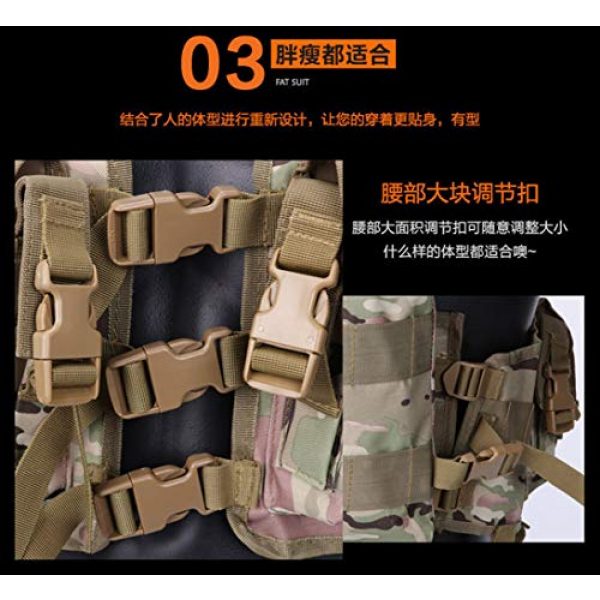 HAOYUN Airsoft Tactical Vest 6 HAOYUN CQB Modular Protective Tactical Vest 97 Seal Water Bag Tactical Vest